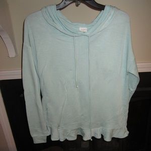 Hooded long sleeve Top